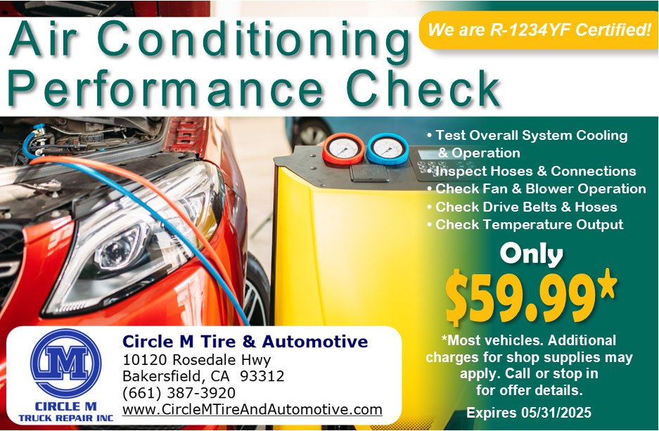 October Special - Circle M Tire & Automotive